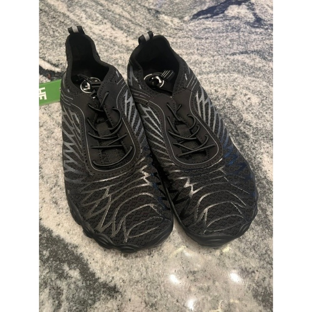 HF Healthy Freedom Barefoot Shoes Womens 39 Black New Minimalist Wide Toe Box